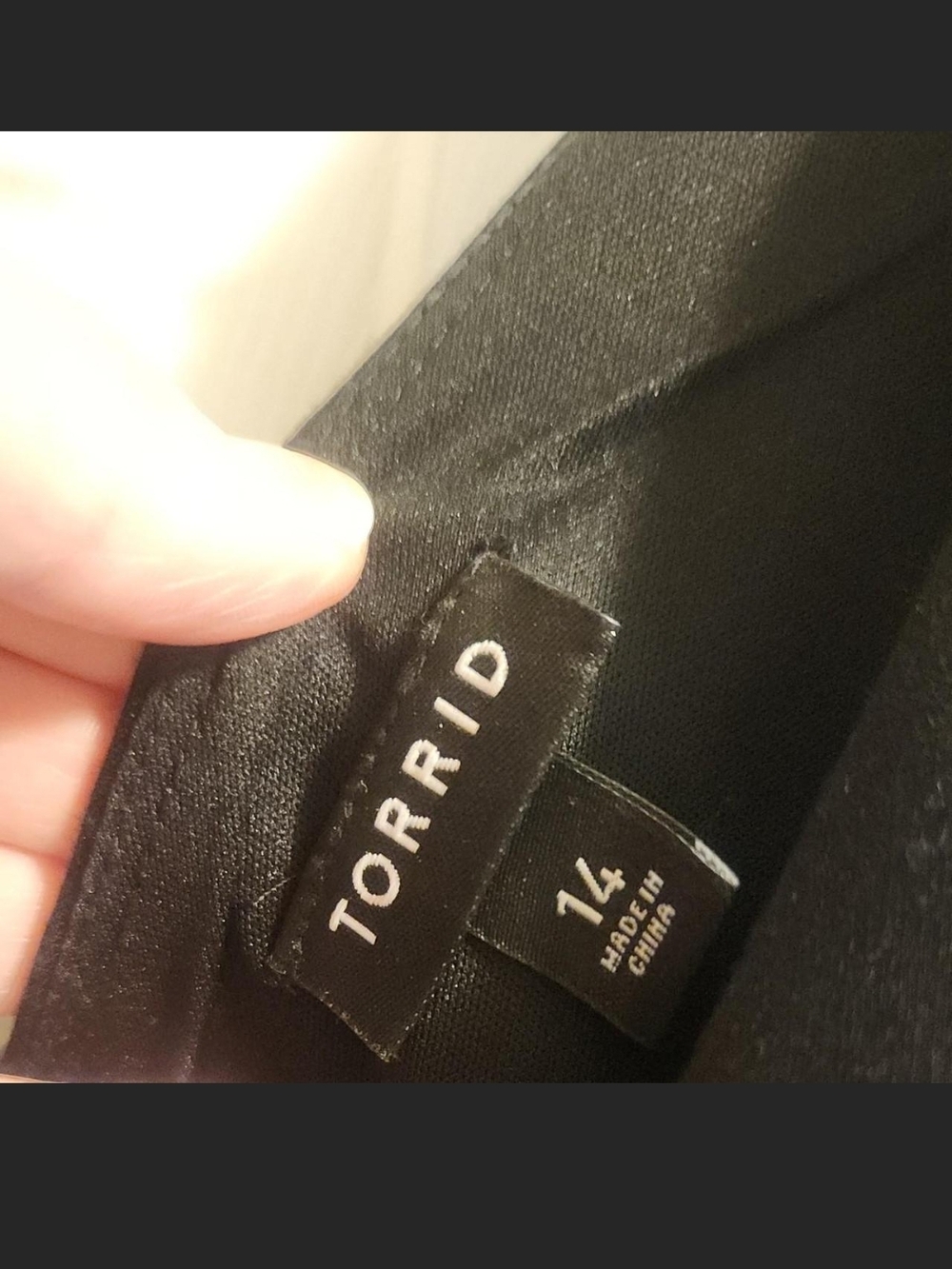 torrid Black V-Neck Plaid Midi Dress - Picture 3 of 3